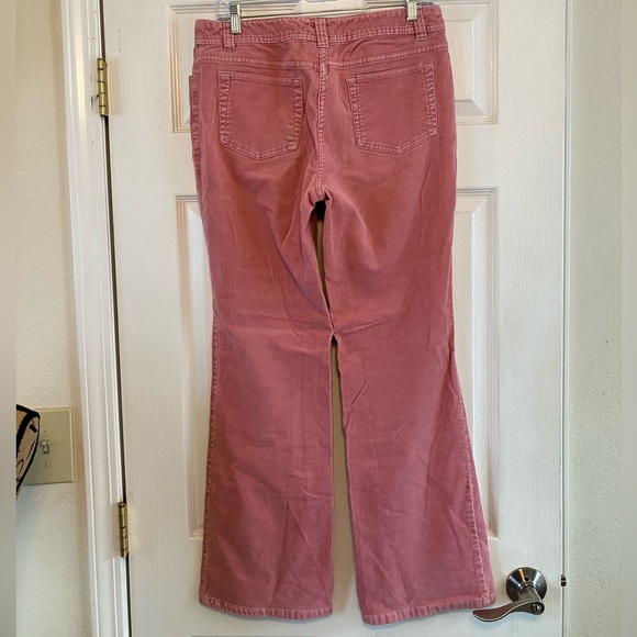 Style & Co. vintage 90’s pink cotton corduroy boot cut midrise pants jeans 8 - Picture 12 of 15